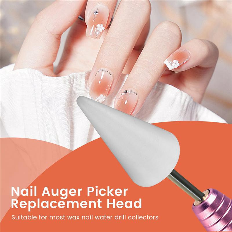 32Pieces Nail Rhinestones Picker Replacement Head Tips For Nail Dotting Pen To Pick Up Nail Gem Jewelry,Replacement Head