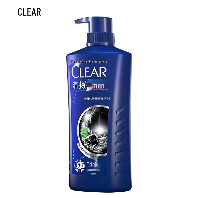 Clear Men Deep Cleanse Anti-Dandruff Shampoo Twin Pack