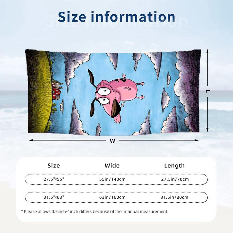 Brave Dog Beach towels also serve as bath towels summer essential a musthave for the outdoors the beach and the pool