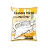 Pu Li Tapioca Mixed Cat Litter: Deodorizing Low-Dust Tofu & Bentonite Blend, Economical 5 Jin Pack for Kittens