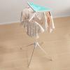 Folding Clothes Rack with Stable Base Space-saving Design Flexible Arm Clothes Hanger Portable Clothes Drying Rack
