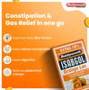 Baidyanath Isabgol Orange Lax Effervescent Husk Powder 110 g Pack of 2 for Gentle Digestive Support