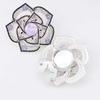 Gifts Double-layer Rose Rhinestone Button Cover Sewing-free Cufflinks DIY Cufflinks Sewing Accessories Snap Button Caps