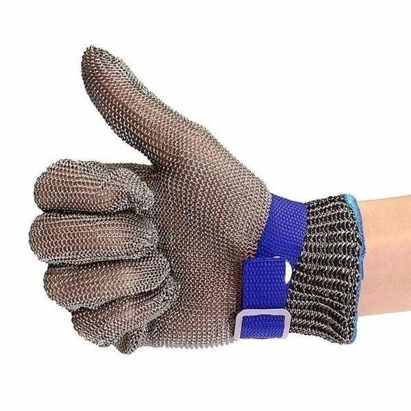 Hight Quality Anti-cut Gloves Safety Cut Proof Stab Resistant Stainless Steel Wire Metal Mesh Kitchen Butcher Cut-Resistant Safety Gloves