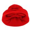 Motorcycle Windproof Full Face Knit Hats Custom SkiMask Men Warm Wool Balaclava Embroidery Winter Hats Knitted 3 Holes Ski Mask