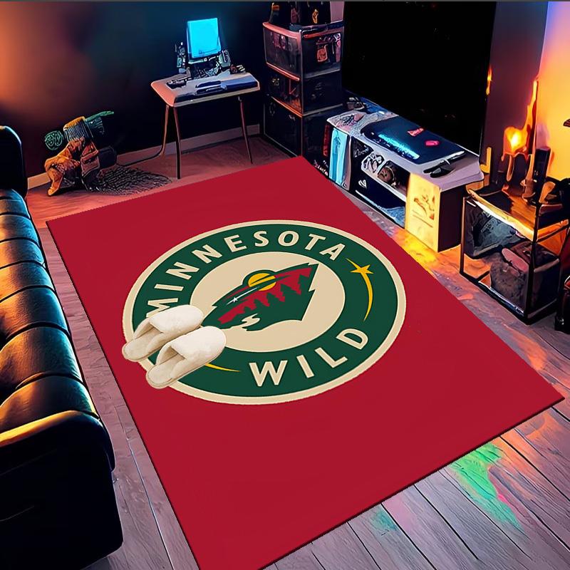 Winnipeg Hockey Team Area Rug Suitable for Indoor And Outdoor,Carpets for Kitchens, Homes, Offices, Living Rooms,Home Decor,Christmas Gift