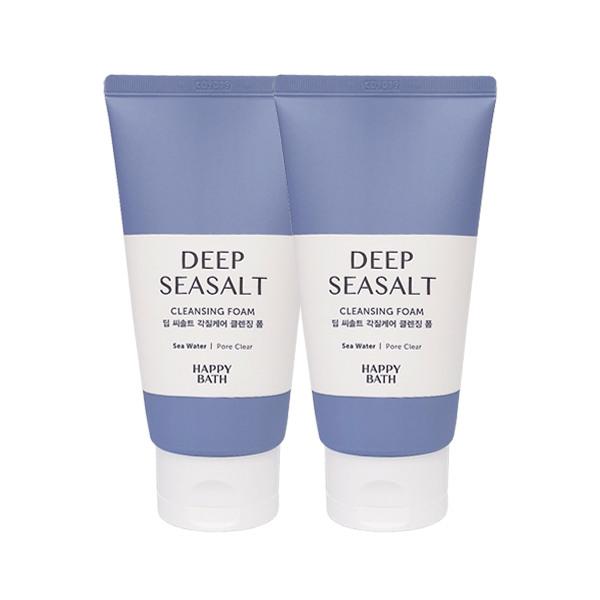 HAPPY BATH Perfect Deep Sea Salt Cleansing Foam 150g x2