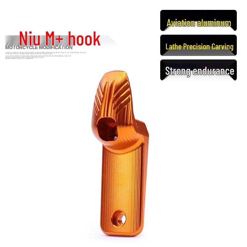 Niu M+ Elektrická koloběžka CNC Hliníkový háček na zavazadla a helmu