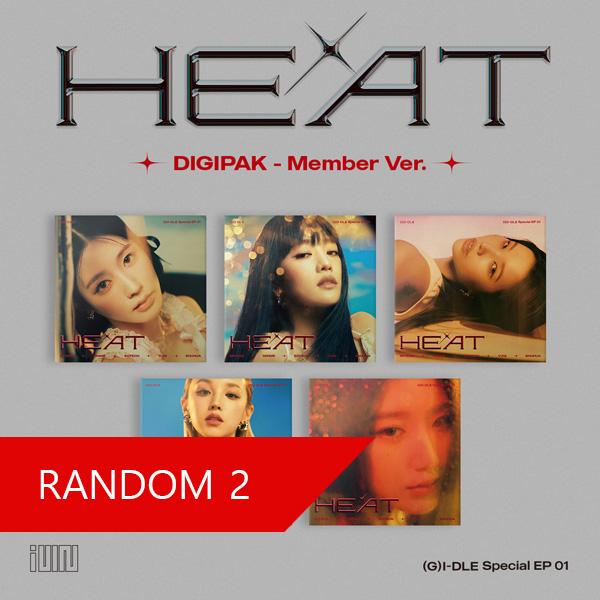 (G)I-DLE Specjalny album [HEAT] (WERSJA DIGIPAKU) (CZŁONEK wer.)
