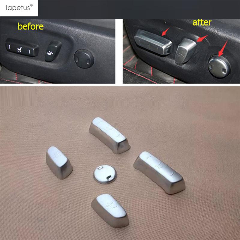 Lapetus For LEXUS NX 200 300h 2015 -  Car Seat Memory Adjustment Button Switch Cover Trim Matte Interior Accessories