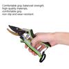 Green Pruning Shears Metal Bypass Pruners Professional Hedge Clippers
