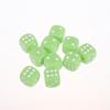 10Pcs Colorful Dice Acrylic Round Corner Cubes Dot Drinking Game Dice Accessories