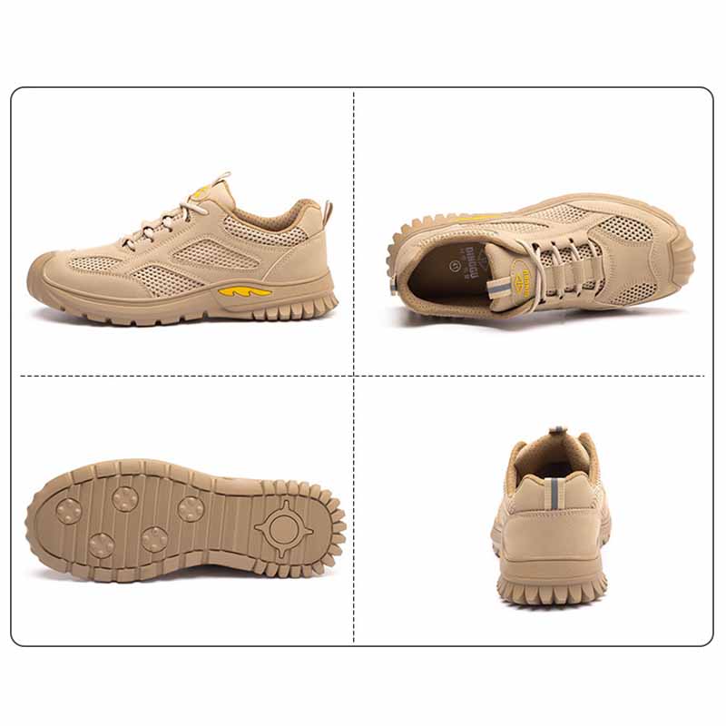 Oulylan Men Steel Toe Shoes Sport Style New Unisex Safety Shoes Men Work Sneakers Indestructible Safety Boots Women Shoes