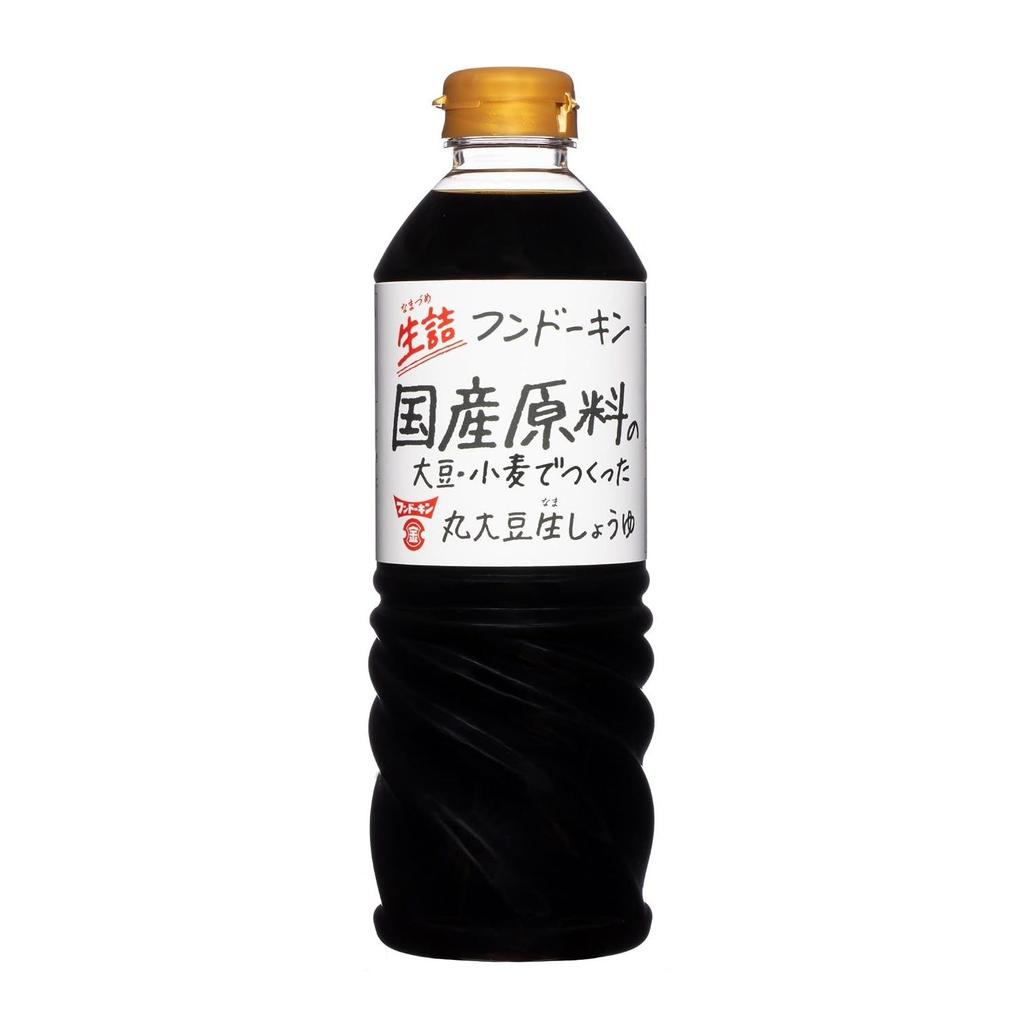 Fundokin Nama Tsukuri Kokusai Genryou Maru Daizu Shoyu 720ml2 Bottles