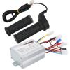 36V 500W Controller Throttle Grip Handlebar Kit Electric Bicycle Scooter Accessory