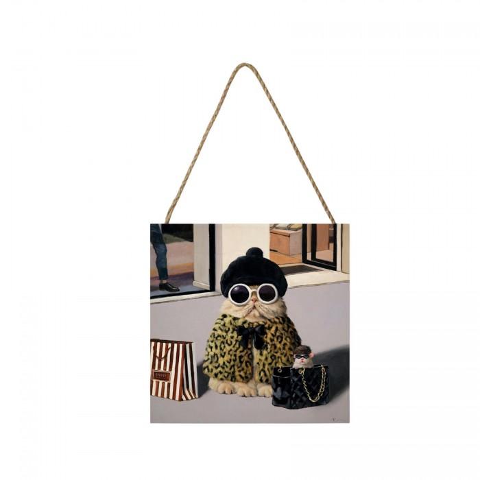 Lucia Heffernan Retail Therapy Wooden Block