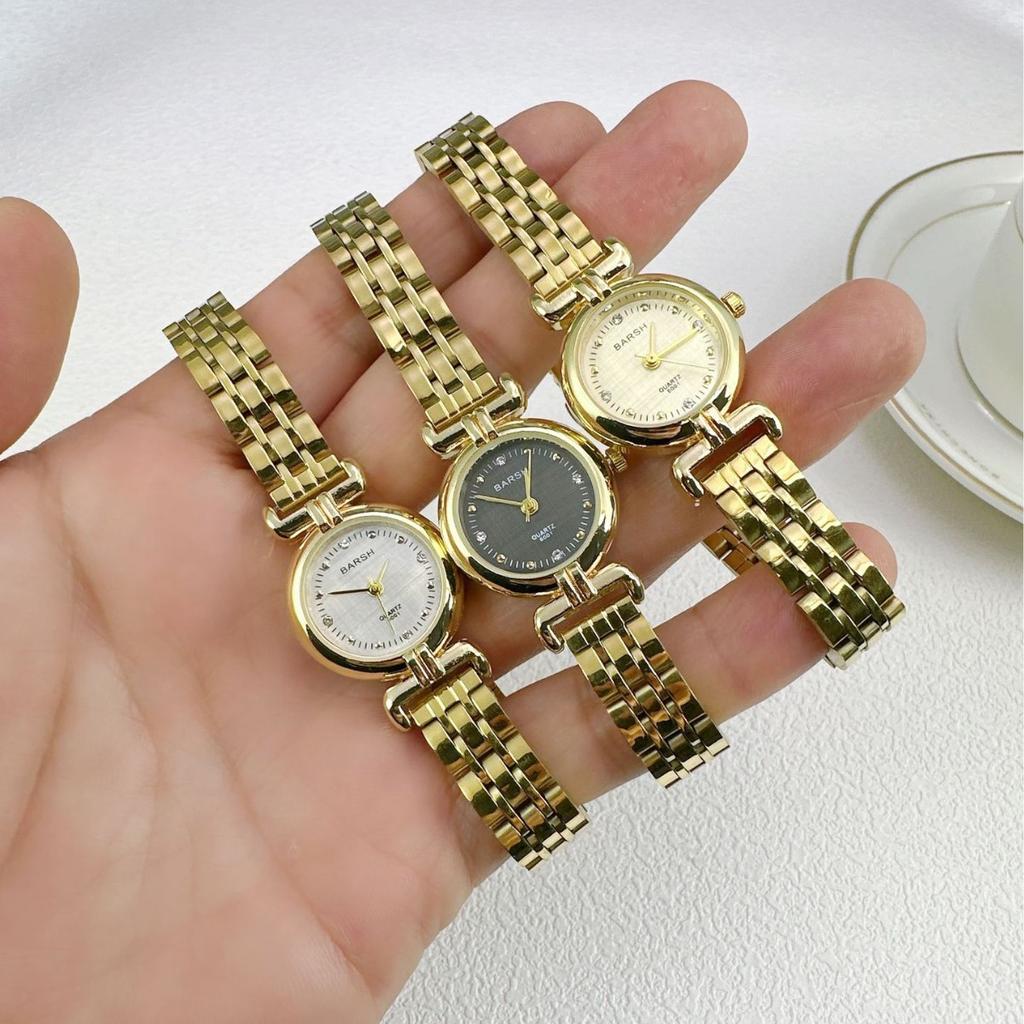 Luxury Gifts Women Watch Fashion Small Dial Gold Watches Stainless Steel Strap Quartz Wristwatches Dropshipping Clock Female
