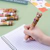 Back to school season 10pcs 0.7mm Creative Bear shape Multiple colors ballpoint pen, Cute stationery colorful ballpoint pen School Creative Stationery