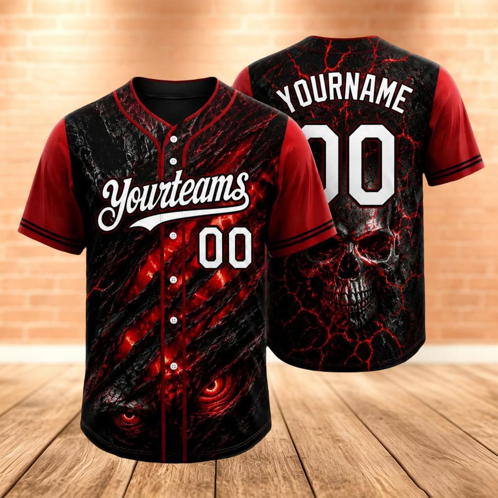 Unisex Halloween Baseball for Men Women and Kids Costume Top
