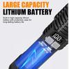 High Power LED Flashlight Powerful TYPE-C Rechargeable COB Flashlight With Side Light Torch For Outdoor Camping Hiking