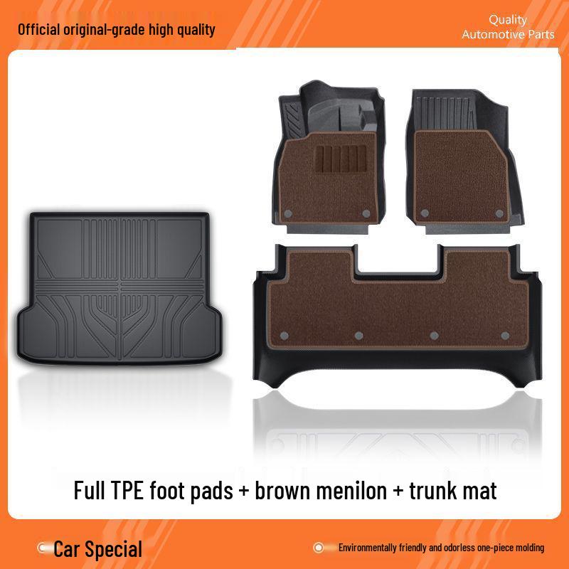 Honda CR-V TPE Floor Mats - Custom Fit for 26 Models with Thickened Carpet