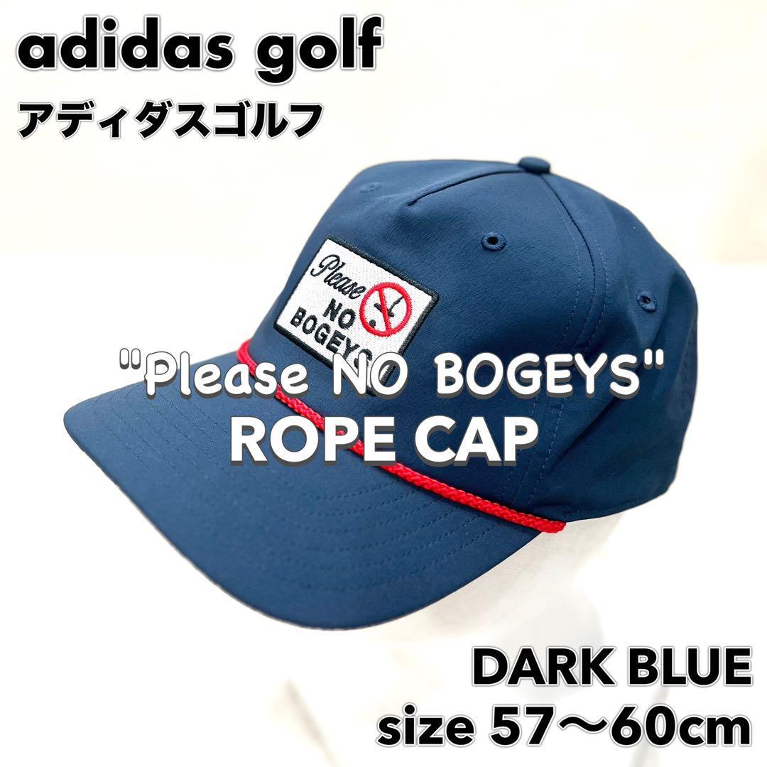 Used [adidas golf] Golf Men s Rope Cap Dark Blue Free