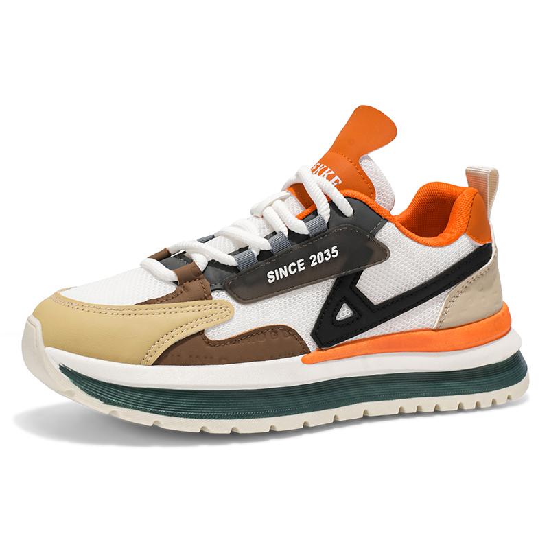 Versatile Trendy Internet Celebrity Same Style Light Luxury Fashionable Casual Shoes Spring and Autumn New Retro Men's Shoes