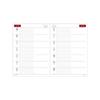 2026 Weekly Planner Appointment 2-Week Layout B5 Black, Starts December 2025