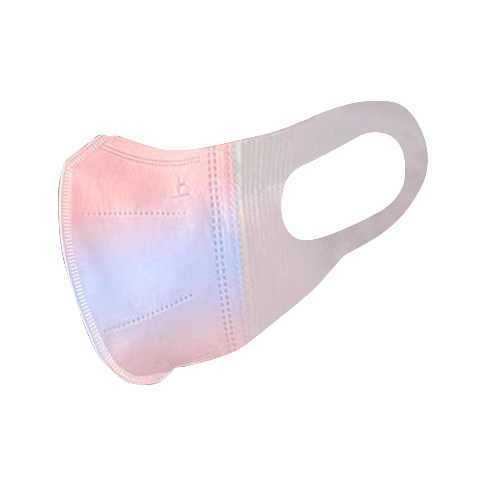 10pcs 3-Layer Protective Face Masks Disposable Breathable Earloop Coverings for Daily Use and General Protection One Size