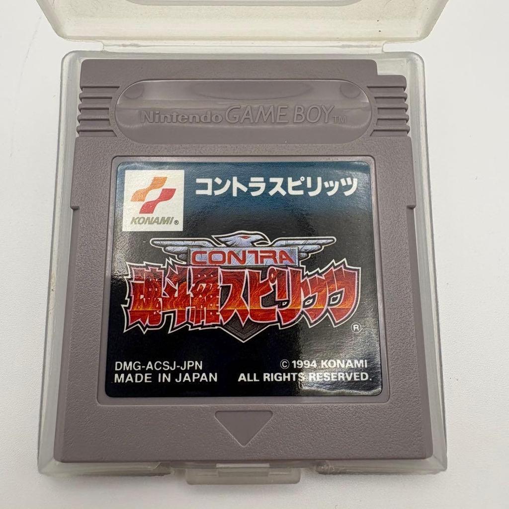Used Contra Spirits Game Boy KONAMI GB Konami With Manual
