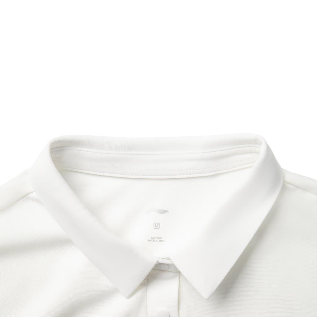 Li Ning Quick Dry Cool Logo Letter Polo Shirt Women Tops APLV106-3