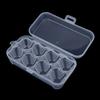 8 Fächer Eierbox Hülle Stoßfeste Eierhalter Küche Behälter Hülle Transparenter Organizer Für Outdoor Camping Picknick