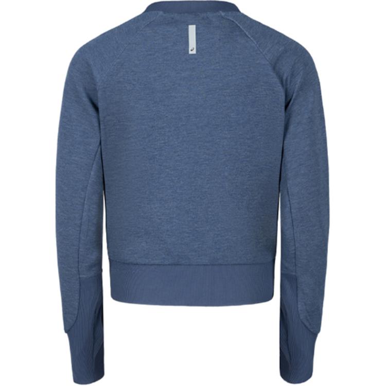 

New Asics SS24 Sweatshirt Women s Dark Blue 2032D122-400 M