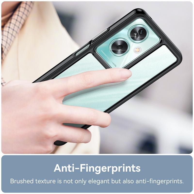 Przezroczyste Odporne na Wstrząsy Etui TPU dla OPPO A79 5G A98 A78 A58 A77 A77S A57 A57S Ochronne Pokrowiec Pełna Ochrona