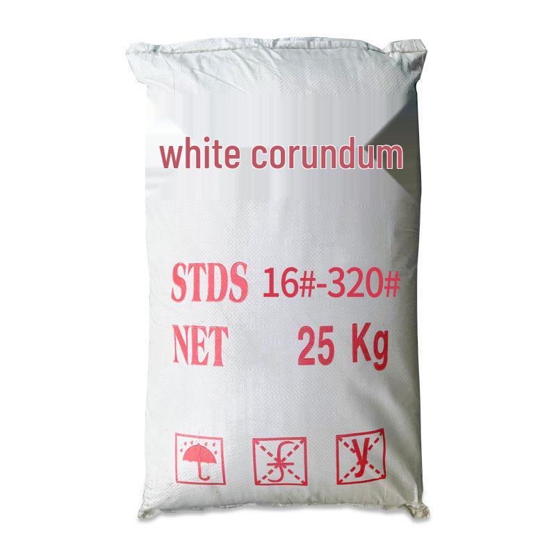 Premium White Aluminum Oxide Sandblasting Machine for Rust Removal & Polishing