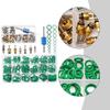 310/372PCS Assortment Set Seal Rubber O-Rings Automotive A/C Plumbing Repair Compressor