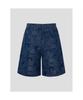 Binpolmen Marine Denim Half Pants Navy