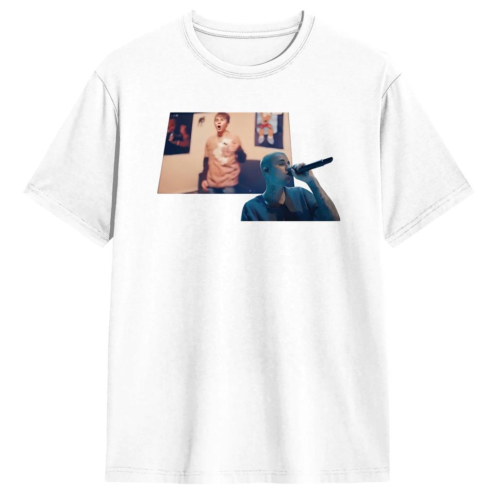 Unisex T Shirt JJustins BBiebers Singing With You TShirts Harajuku Summer Tee Shirt Streetwear 100 Cotton Clothing Gift