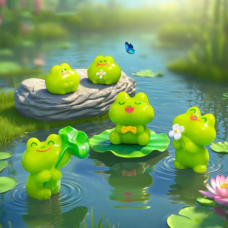 Miniature Desktop Ornaments, Garden Decoration Accessories Miniature Chinese Zodiac Figurines, Miniature Landscape Decorations