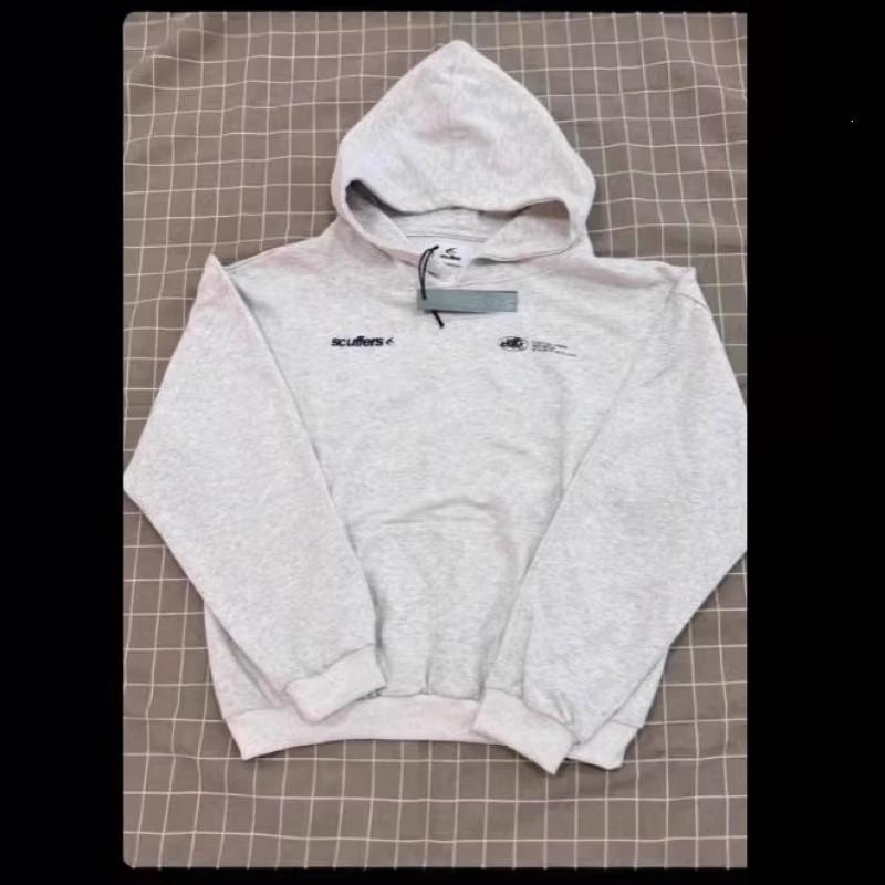 Mens Womens Hooded Sweatshirt With Print Loose Fit Cotton Blend Pullover Fall Casual Wear