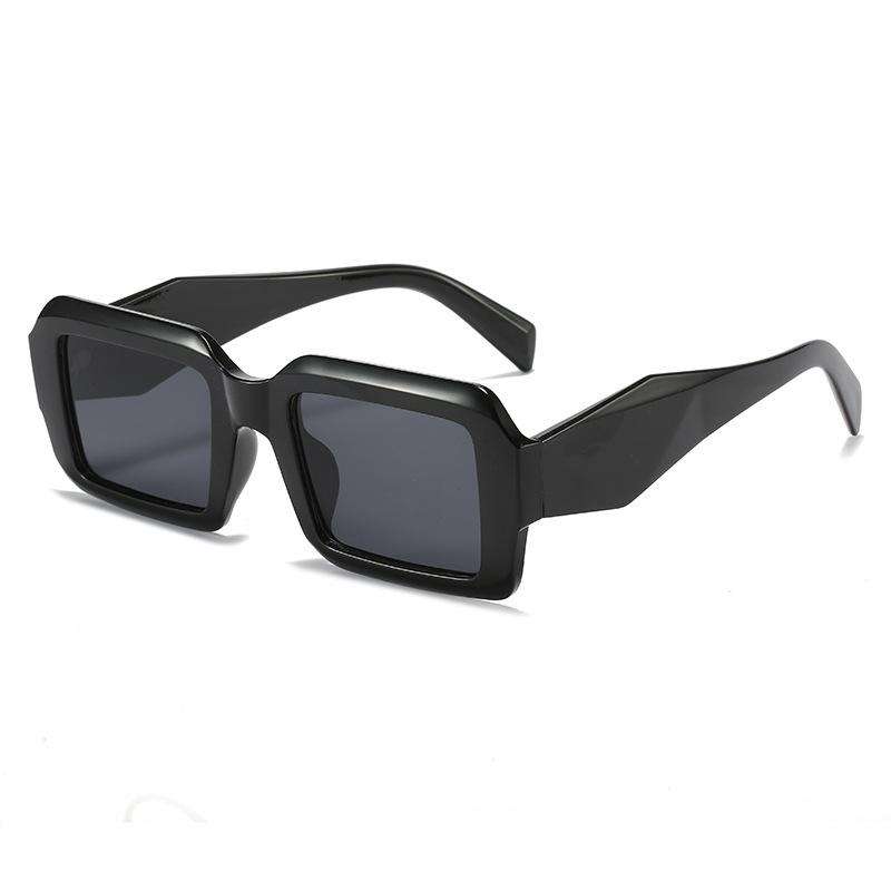 New Box Sunglasses Internet Celebrity Same Candy Colored Glasses Personalized Street Sunglasses Women