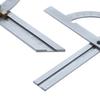 Stainless Steel Adjustable Angle Protractor 10-170 ° Angle Gauge Tools Stainless Steel Caliper Measuring Tools