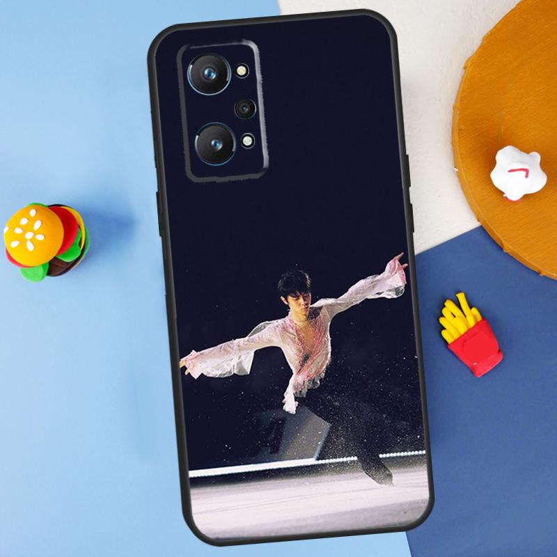 Japanese Skating Prince Yuzuru Hanyu For Realme C55 C67 C61 C75 C53 C51 C21Y C25S GT 6 6T 5 GT7 Pro 10 11 12 13 14 Pro Plus Case