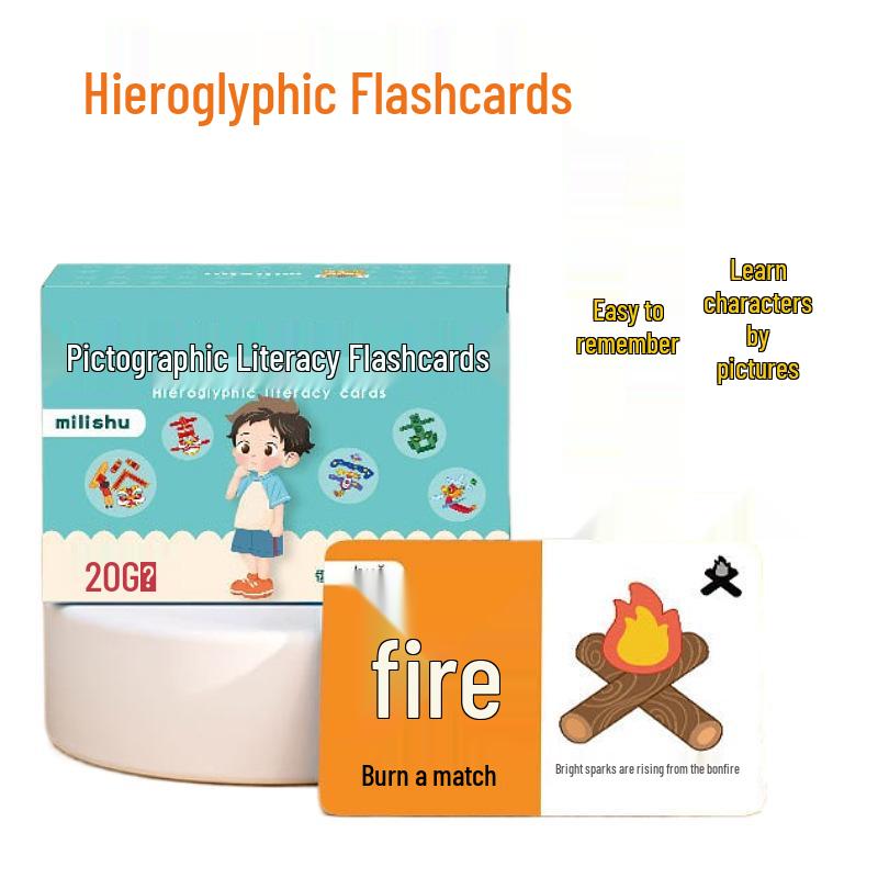 600 Chinese Character Flashcards for Kindergarten To Primary Transition - Early Education Cards for Toddlers