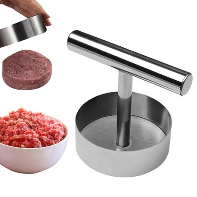 Hamburger Press Food Press Smasher Tool Hamburger Patty Maker Stainless Steel Nonstick Kitchen Gadgets for Grilling Cooking