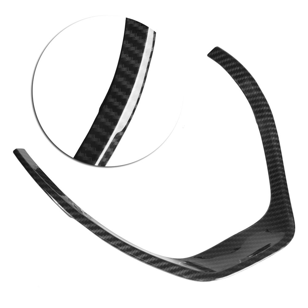 Carbon Fiber Style Car Steering Wheel Decoration Cover Trim for 3 Series F30 F31 F34 2013?2018
