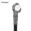 Drachenklaue Griff Glas Transparent Ball Gehstock Mode Dekorativer Gehstock Gentleman Elegant Cosplay Gehstock Crosier 93 cm
