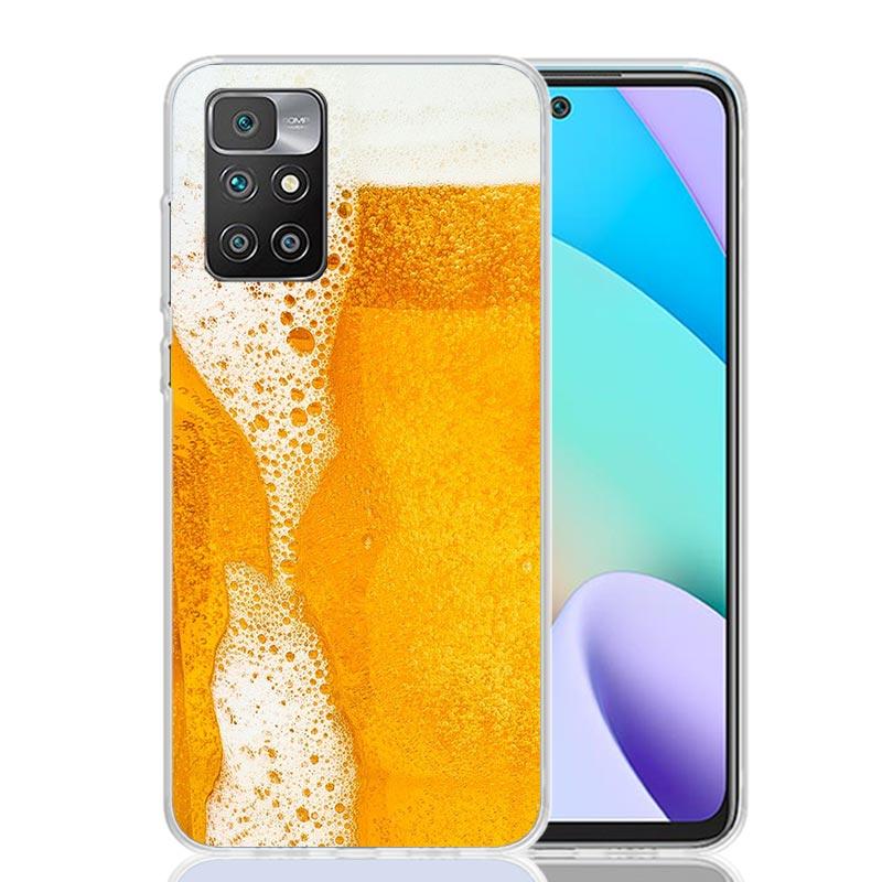 World Beers Alcohol Summer Bubble Phone Case For Xiaomi Redmi 12C 13C 14C 12 13 10 10A 10C 9 9A 9C 9T 8 8A 7 7A 6 6A K70 K60 K40