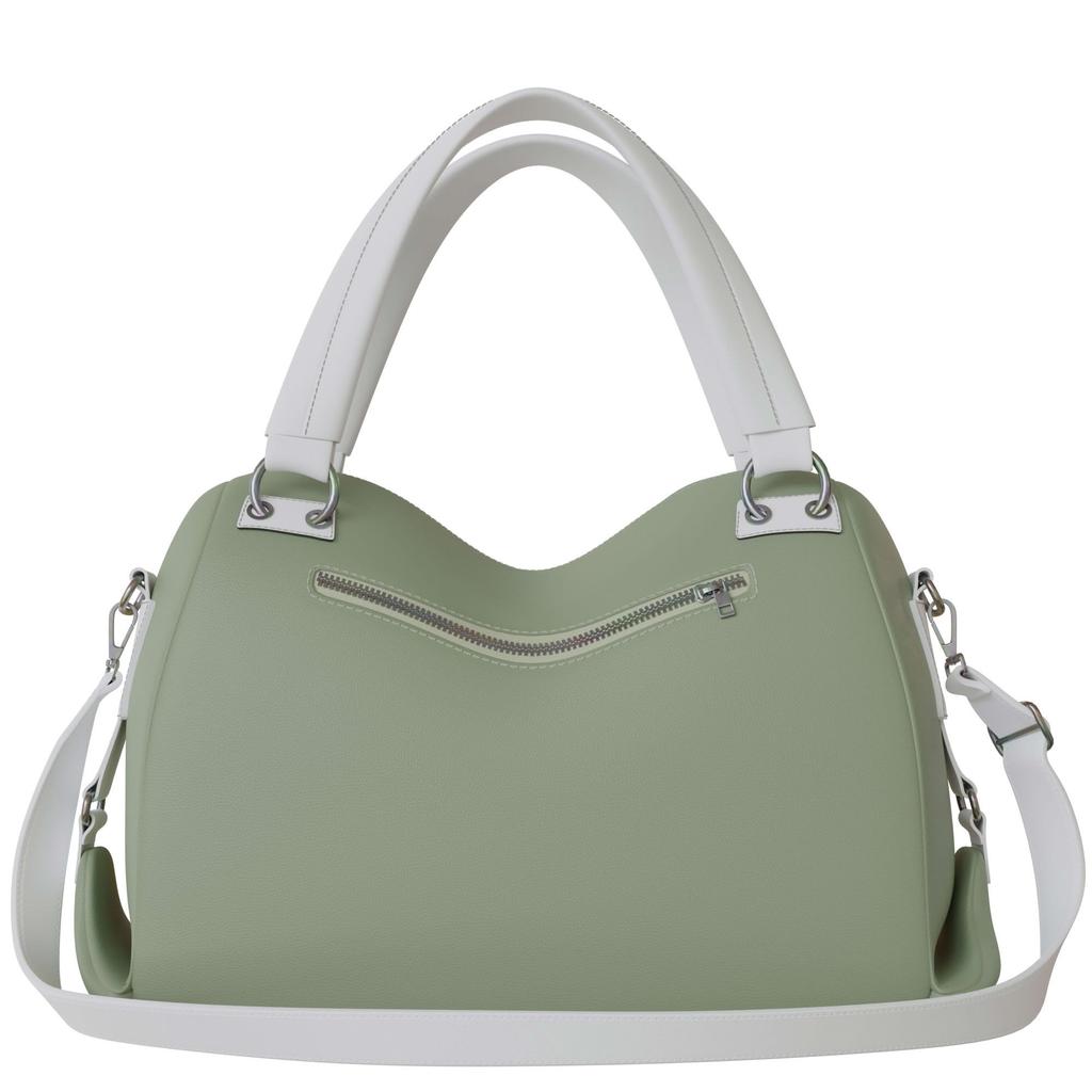 Damen Schultertasche – elegante vegane Handtasche mit viel Stauraum