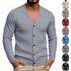 Men's Casual Cardigan Sweater Lightweight Open Front Knit Jacket for Spring Fall